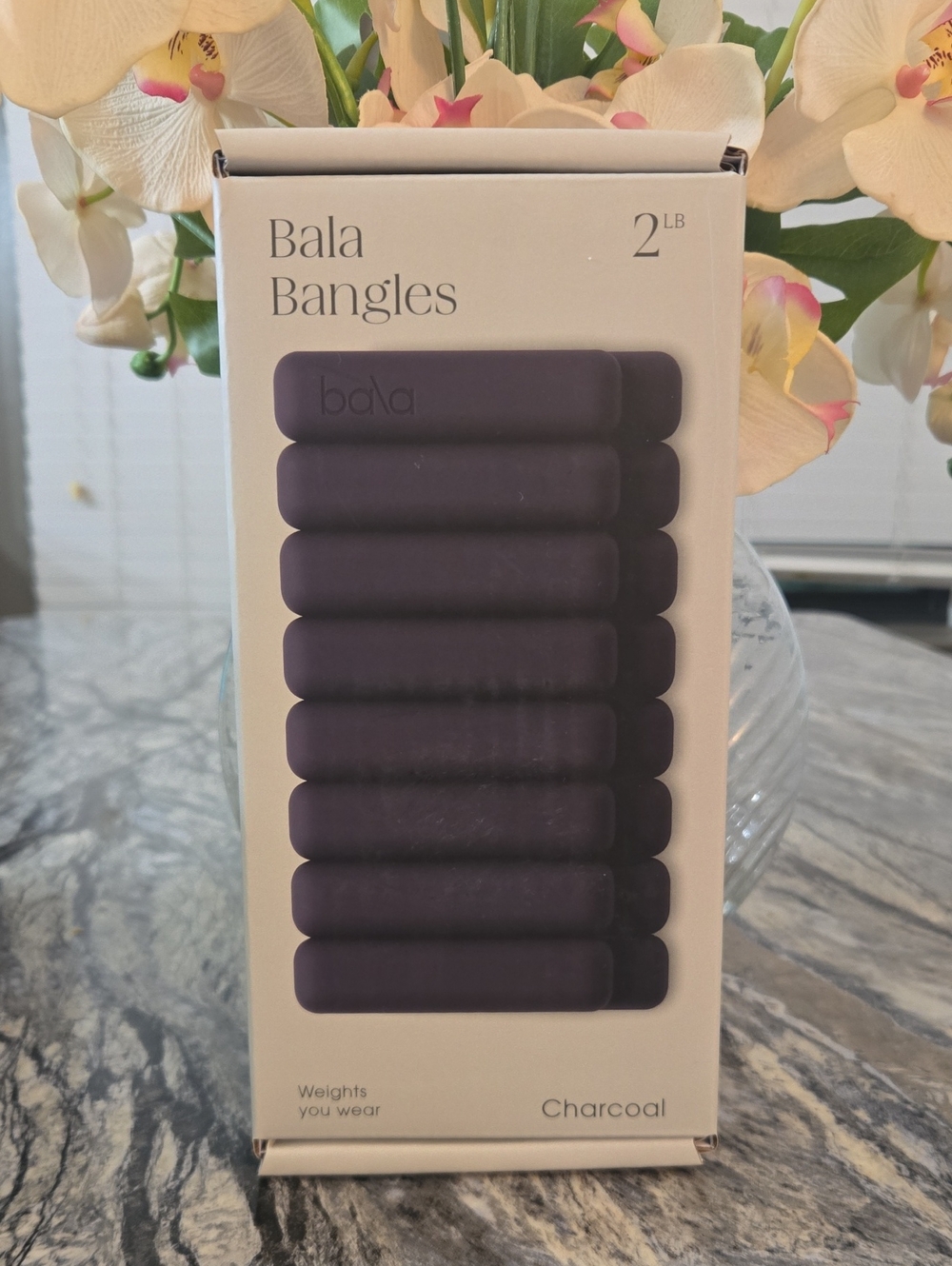 Bala Bangles Wrist Weights — Charcoal